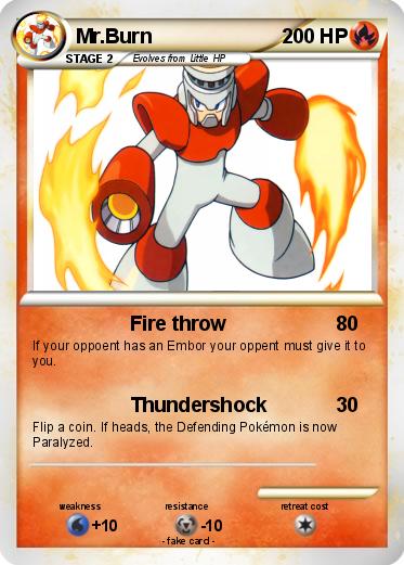 Pokemon Mr.Burn