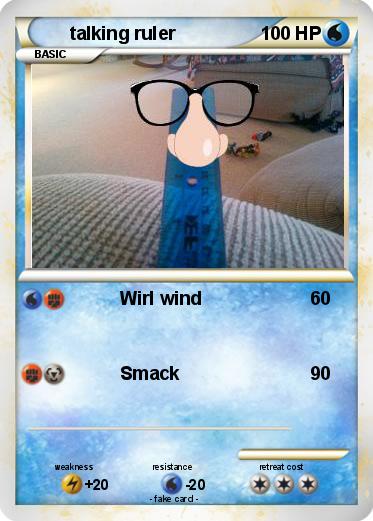 Pokemon talking ruler