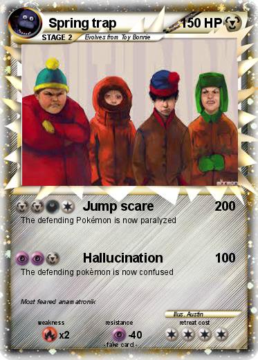 Pokemon Spring trap