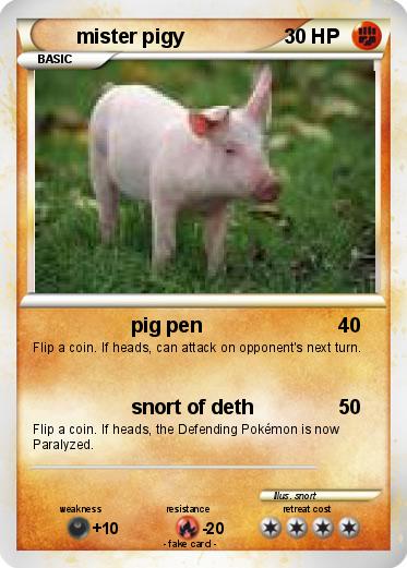 Pokemon mister pigy