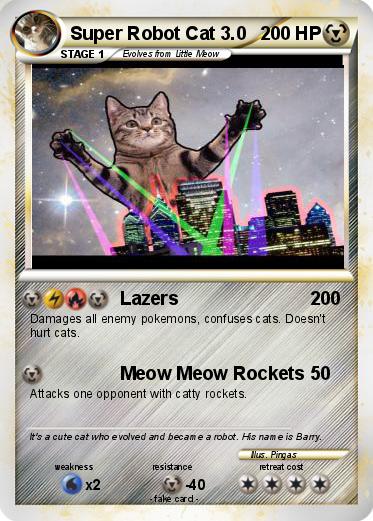 Pokemon Super Robot Cat 3.0