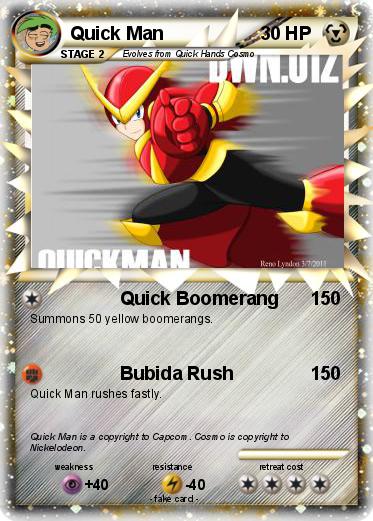 Pokemon Quick Man