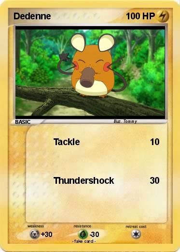 Pokemon Dedenne