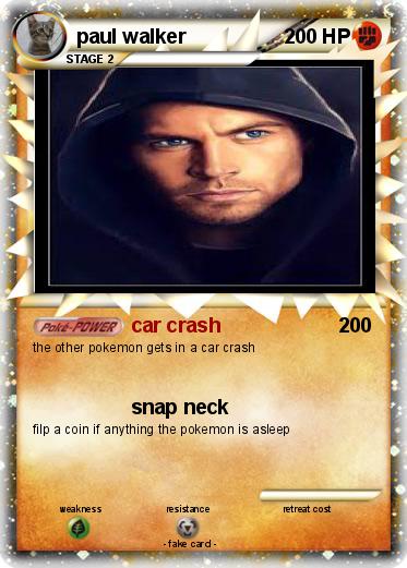 Pokemon paul walker