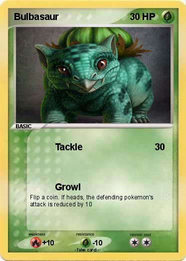 Pokemon Bulbasaur