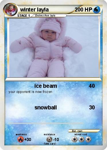 Pokemon winter layla
