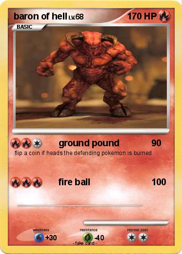 Pokemon baron of hell