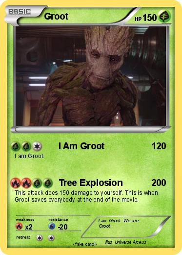 Pokemon Groot