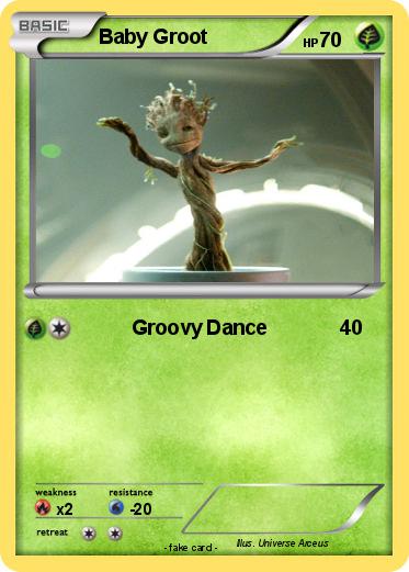 Pokemon Baby Groot