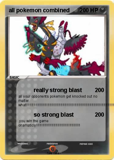 Pokemon all pokemon combined