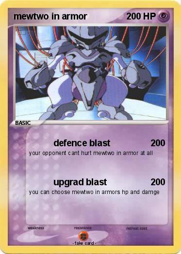 Pokemon mewtwo in armor