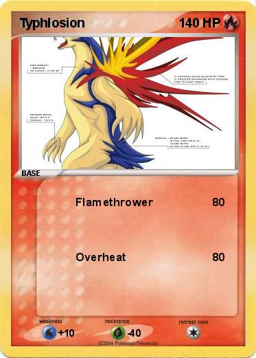 Pokemon Typhlosion