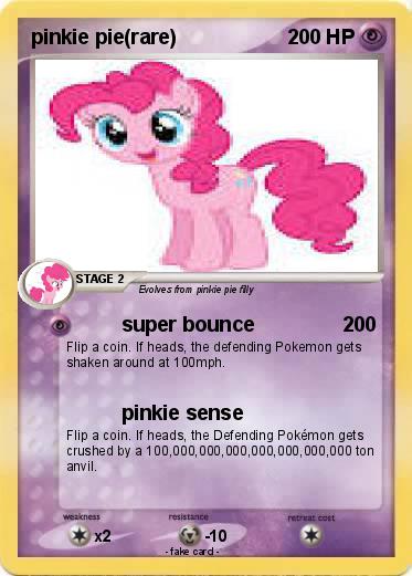 Pokemon pinkie pie(rare)