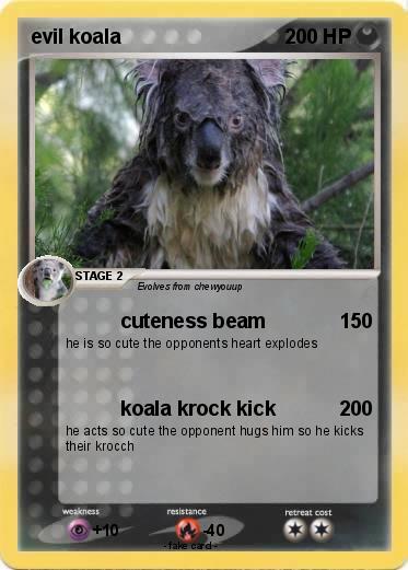 Pokemon evil koala