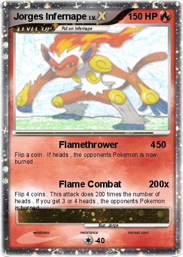 Pokemon Jorges Infernape