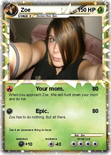 Pokemon Zoe