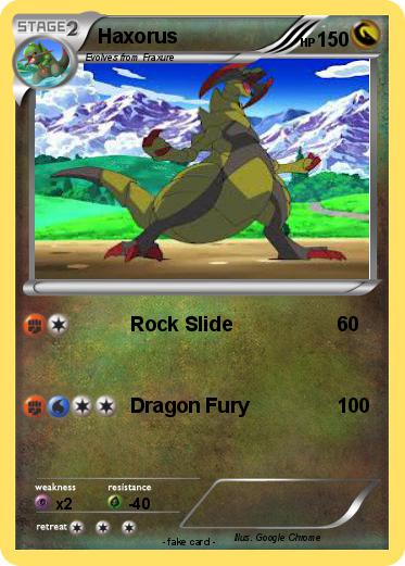 Pokemon Haxorus