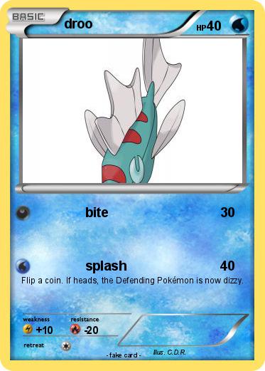 Pokemon droo