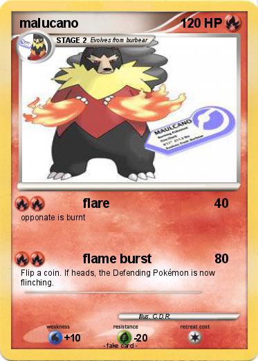Pokemon malucano