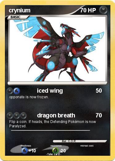 Pokemon crynium