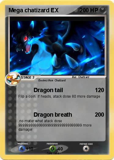 Pokemon Mega chatizard EX