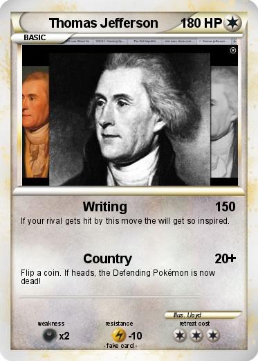 Pokemon Thomas Jefferson