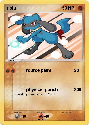 Pokemon riolu
