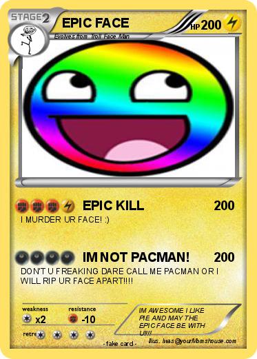 Pokemon EPIC FACE