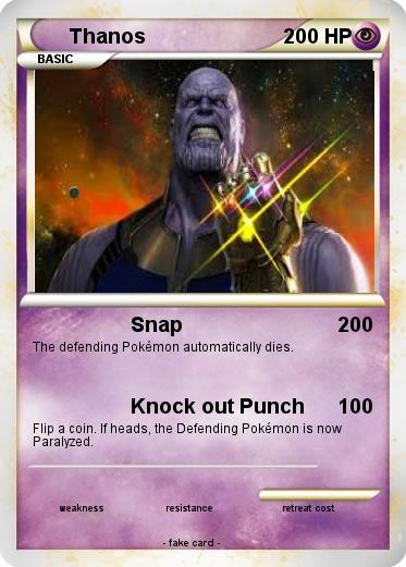 Pokemon Thanos