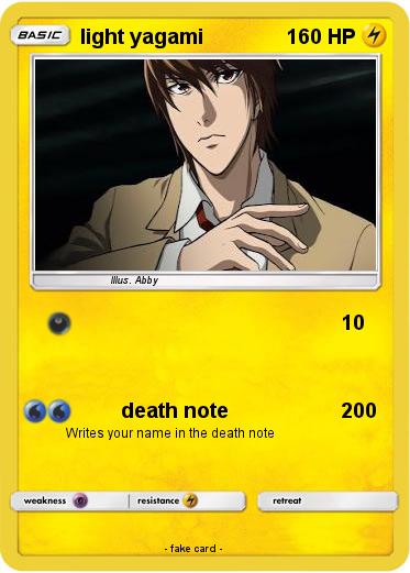 Pokemon light yagami