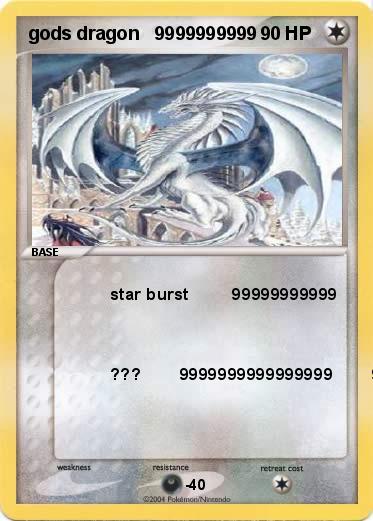 Pokemon gods dragon   9999999999   
