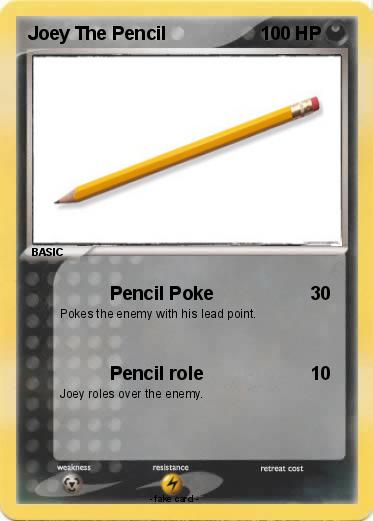 Pokemon Joey The Pencil