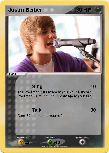 Pokemon Justin Beiber