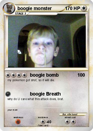 Pokemon boogie monster