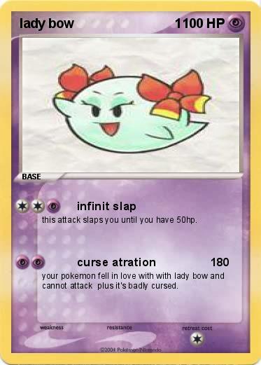 Pokemon lady bow                            1