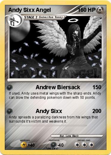 Pokemon Andy Sixx Angel