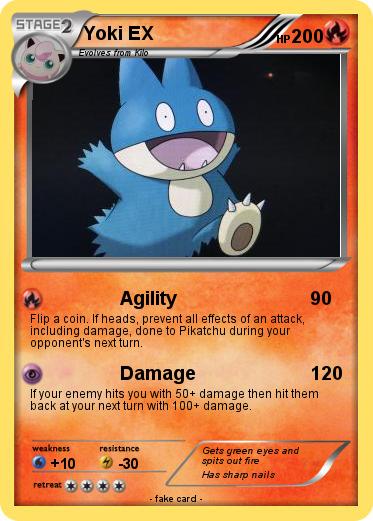 Pokemon Yoki EX