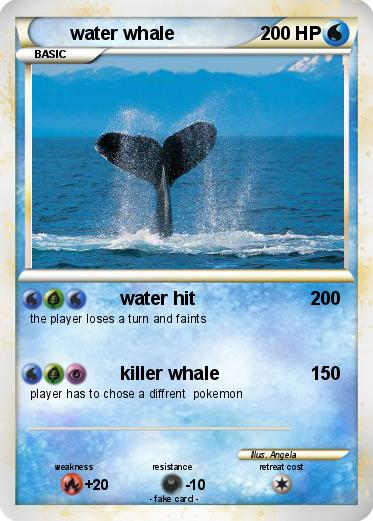 Pokemon water whale