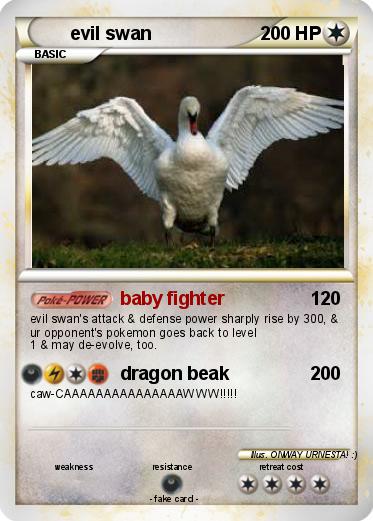 Pokemon evil swan