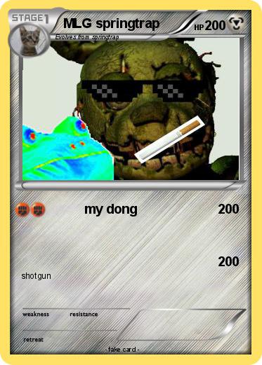 Pokemon MLG springtrap Pokemon MLG springtrap
