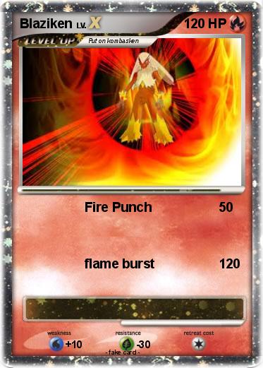 Pokemon Blaziken