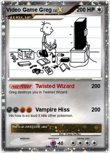 Pokemon Video Game Greg