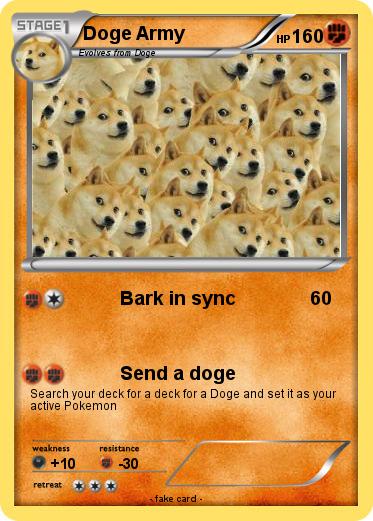 Pokemon Doge Army