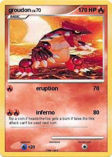 Pokemon groudon