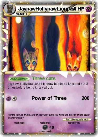 Pokemon JaypawHollypawLionpaw