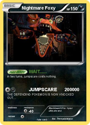 Pokemon Nightmare Foxy