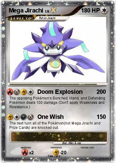 Pokemon Mega Jirachi