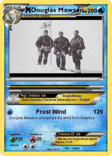 Pokemon Douglas Mawson