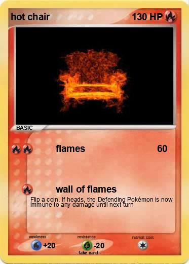 Pokemon hot chair