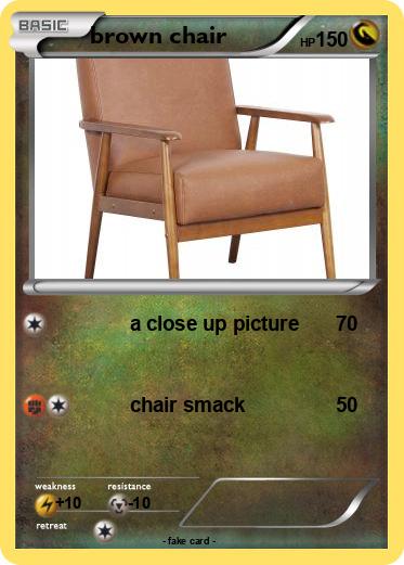 Pokemon brown chair